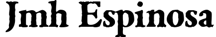 JMH Espinosa