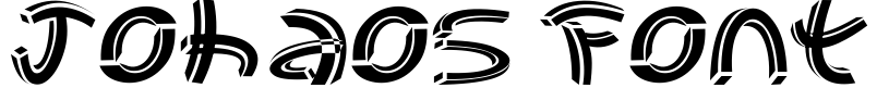 Johaos font