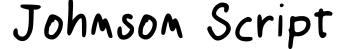 Johnson Script