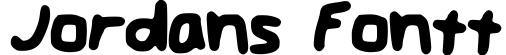 Jordans Fontt