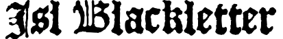 JSL Blackletter
