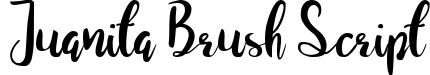 Juanita Brush Script
