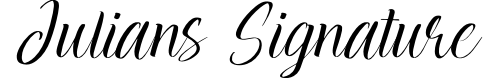 Julians Signature