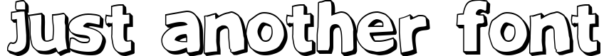 Just Another Font