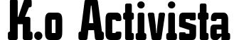 K.O. Activista