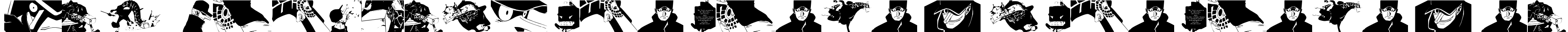 Kaku Dingbats One Piece Art One Piece Area