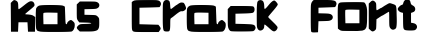 Kas Crack Font