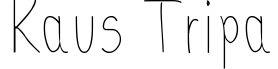 Kaus Tripa