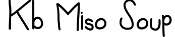 KB Miso Soup