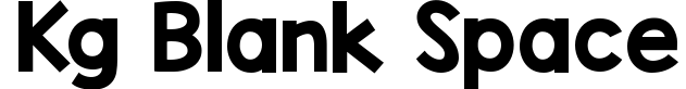 KG Blank Space