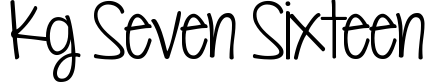 KG Seven Sixteen