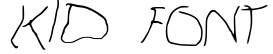 Kid Font