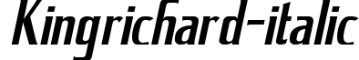 KingRichard-Italic