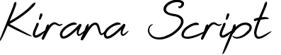 Kirana Script