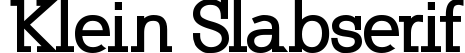 Klein Slabserif