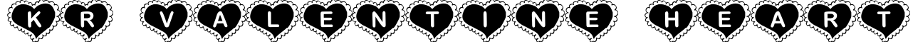 KR Valentine Heart