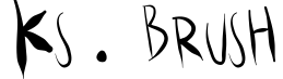 Ks.Brush
