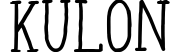 Kulon