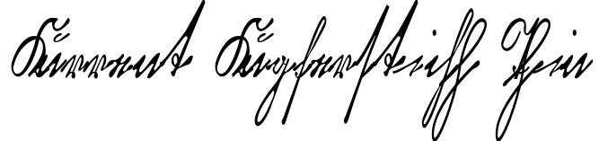 Kurrent Kupferstich Thin