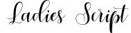 Ladies Script
