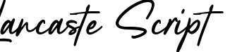 Lancaste Script