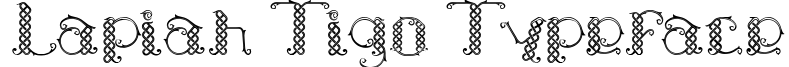 Lapiah Tigo Typeface
