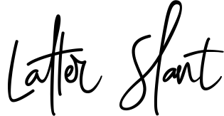 Latter Slant