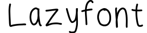 Lazyfont