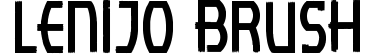 Lenijo Brush