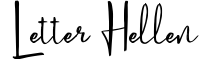 Letter Hellen