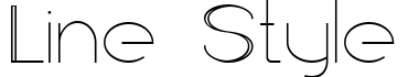 Line style