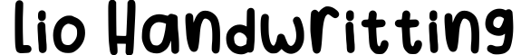 Lio Handwritting