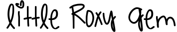 Little Roxy Gem