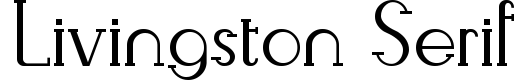 Livingston Serif