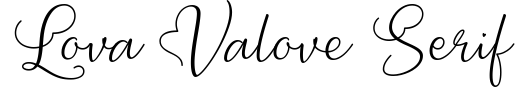 Lova Valove Serif