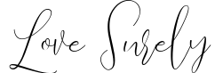 Love Surely