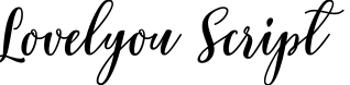 Lovelyou Script
