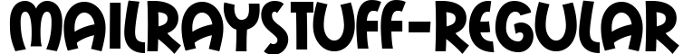 MailRayStuff-Regular