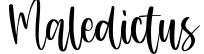Maledictus