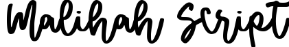 Malihah Script