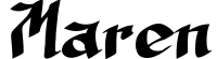 Maren
