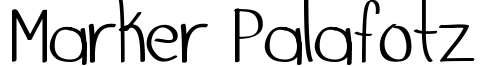 Marker Palafotz