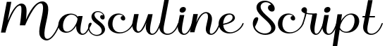 Masculine Script
