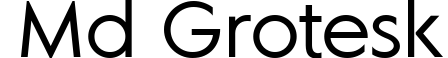 MD Grotesk