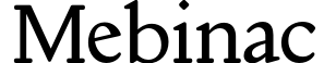 Mebinac