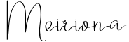 Meiriona