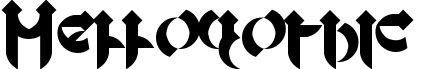 Mellogothic