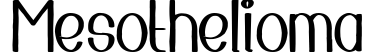 Mesothelioma