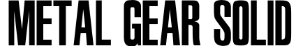 Metal Gear Solid