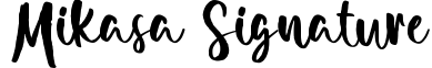Mikasa Signature